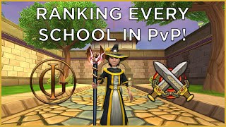 Wizard101 Ranking Every School in PvP  August 13 2024 [upl. by Yi100]