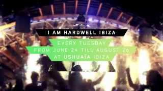 I AM Hardwell Ibiza Trailer Ushuaia 2014 [upl. by Annaihs]