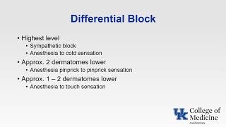 Spinal amp Epidural Anesthesia  Dr Fragneto [upl. by Teodoro751]