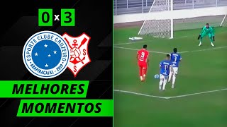 Melhores Momentos  Cruzeiro AL 0 x 3 Sergipe  Brasileirão Série D [upl. by Lleuqram]