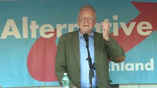 Dr Alexander Gauland in Bautzen am 982017 [upl. by Turnbull157]