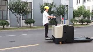 Robuster Elektrischer Hubwagen – 8 Tonnen Tragkraft AC Motor [upl. by Nomar907]