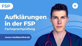 FSPKurs Online Aufklärungen in der Fachsprachprüfung Vorbereitungskurs Teil 15 MEDDEOnline® [upl. by Naam132]