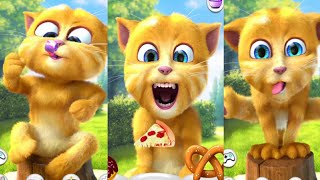 new funny video talking ginger funny 😹 cat  talking ginger 2 mod apk latest version talkingtom [upl. by Shore]