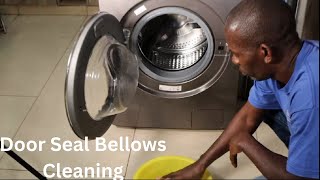 Cleaning the Door Seal bellows Samsung washing machine [upl. by Kaz178]