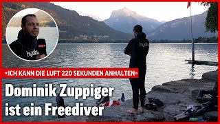 Dominik Zuppiger ist ein Freediver  Wir sind Blick [upl. by Tabib290]