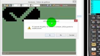 HP50G MENU GRAFICO PROGRAMACION [upl. by Rawna421]