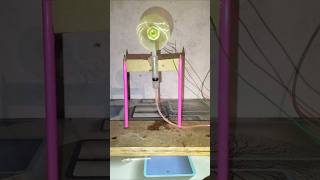 How to make hydraulic lifting fan  Hydraulic lifting fan project kaise banaye experiment [upl. by Dodge255]