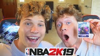 REAL LIFE DRAFT N PLAY vs JESSER NBA 2K19 [upl. by Chucho805]