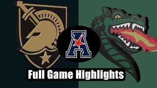 Army Highlights vs UAB 101224 Full Game Highlights [upl. by Linnie]