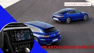 VW Arteon 2025 Debuts vw volkswagen [upl. by Azirb922]