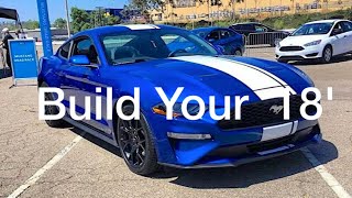 Build Your Own 2018 Ford Mustang check out mine [upl. by Annaili]