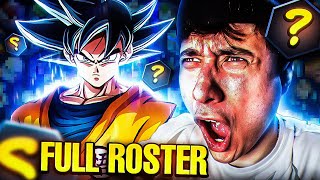 NEW EXCLUSIVE GAMEPLAY amp FULL CHARACTER ROSTER  DRAGON BALL Sparking ZERO REACTION [upl. by Arbmik310]