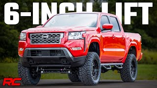 2022 Nissan Frontier 6inch Suspension Lift kit [upl. by Tristas]