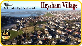 🦅 Heysham VillageA Birds eye view in 4k UHDFeb 2021 🦅 [upl. by Brightman]