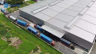 Leapton Today we are loading LP182182M60MH450 Solar Panel to EU market [upl. by Antipus]