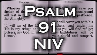 Psalm 91  New International Version NIV [upl. by Zeta]