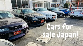 Cars for sale in Japan JDM cars  Nissan Skyline GTRs for sale [upl. by Ashbey565]