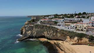 Carvoeiro  Portugal Drone Video 4K HD May 12 2023 [upl. by Vernice]