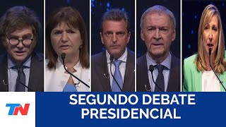 SEGUNDO DEBATE PRESIDENCIAL Programa completo [upl. by Orodoet]