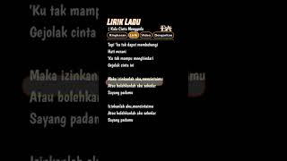 Kala cinta menggoda lirikmusic lirikvidio karaoke lirikmusik masukberanda cover gitar music [upl. by Barbaraanne722]