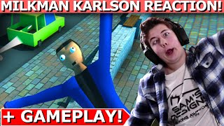 This Game Was Made By TWITTER Milkman Karlson Gameplay  Reaction [upl. by Azerila]