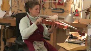 Vienna  Violin Maker  Geigenbauerin  Wien [upl. by Merla]