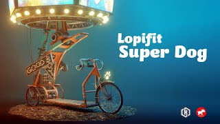 Lopifit bike for Super Dog Trailer [upl. by Fosque]