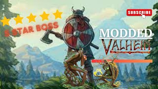 Modded Valheim Ep 04 These Boss Levels Are Crazy Taking On A 5 Star Elder In Combat [upl. by Sianna]