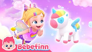 Boras Rainbow Unicorn🦄🌈  EP76  Bebefinn Sing Along2  Magical Nursery Rhymes For Kids [upl. by Haridan]