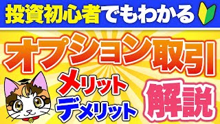 【超初心者向け】オプション取引のメリットとデメリットとは！？ [upl. by Kloman]