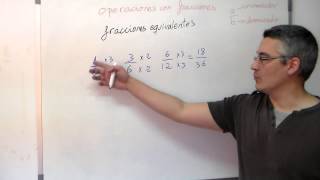 Fracciones equivalentes Aprende Matemáticas [upl. by Enyalaj232]