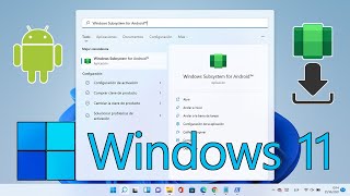 Como descargar e instalar Windows Subsystem para Android en Windows 11 desde ya WSA [upl. by Thora]