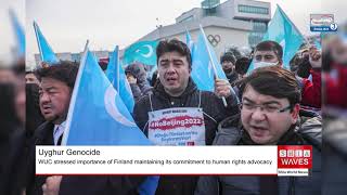 World Uyghur Congress Urges Finland to Address Uyghur Genocide [upl. by Sheelah271]