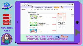 How to use the Lingostar Portal and Application  ESL [upl. by Aowda203]