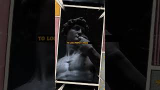 Michelangelos David The UNUSED Marble MASTERPIECE Michelangelo David ArtHistory [upl. by Hurless]