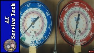 R22 and R410a Low Pressure High Superheat Refrigerant Charging Problem Explained [upl. by Ahsenyl]