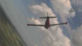 Jet Provost Display Practice from Inside the Cockpit [upl. by Aynosal]