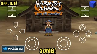 Game Harvest Moon Save The Homeland PS2 Ukuran Kecil Android Offline [upl. by Yelsel]