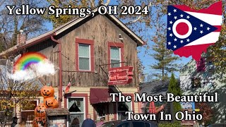 Yellow Springs Ohio 2024  The Most Beautiful Town In Ohio [upl. by Peppel151]