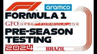 F1 24 GFO PRESEASON TESTING BRAZIL 7 [upl. by Thedrick]