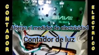 Medidor de luz  POTENCIA CONSUMIDA MANIPULADO  Contador eléctrico DIGITAL 3 [upl. by Netram]