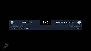 Upfield SC vs Yarraville Glory FC [upl. by Nnyliak]