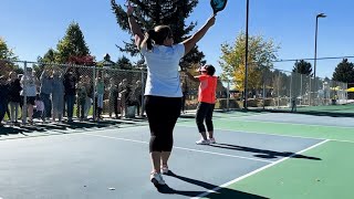 A Feel Good Friday surprise for a bunch of 6th graders who cheered on women playing pickleball [upl. by Manas]