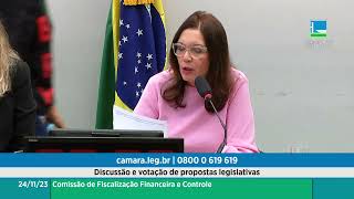 Discussão e votação de propostas legislativas  Fiscalização Financeira e Controle  24112023 [upl. by Ramar]