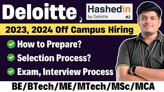 Deloitte Hashedin 2023 2024 BATCH Hiring  Exam Interview Process  How to Prepare  PART2 [upl. by Mario418]