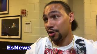 Keith Thurman Breaks Down Lamont Peterson vs Errol Spence Jr EsNews Boxing [upl. by Ahseuqram]