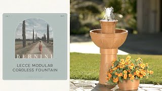 Bernini Lecce Cordless Modular Fountain [upl. by Bina]