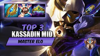 Wild Rift Kassadin TOP 3  S14 rank game  build [upl. by Nehpets]