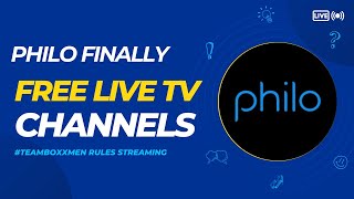 PHILO HAS COME OUT WITH THIER OWN FREE TV CHANNELS [upl. by Elyad]